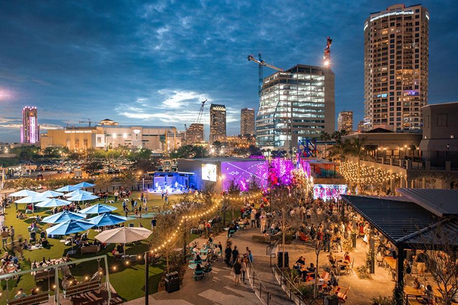 1Br Oasis In Downtown Tampa W Balcony & City Views Buitenkant foto