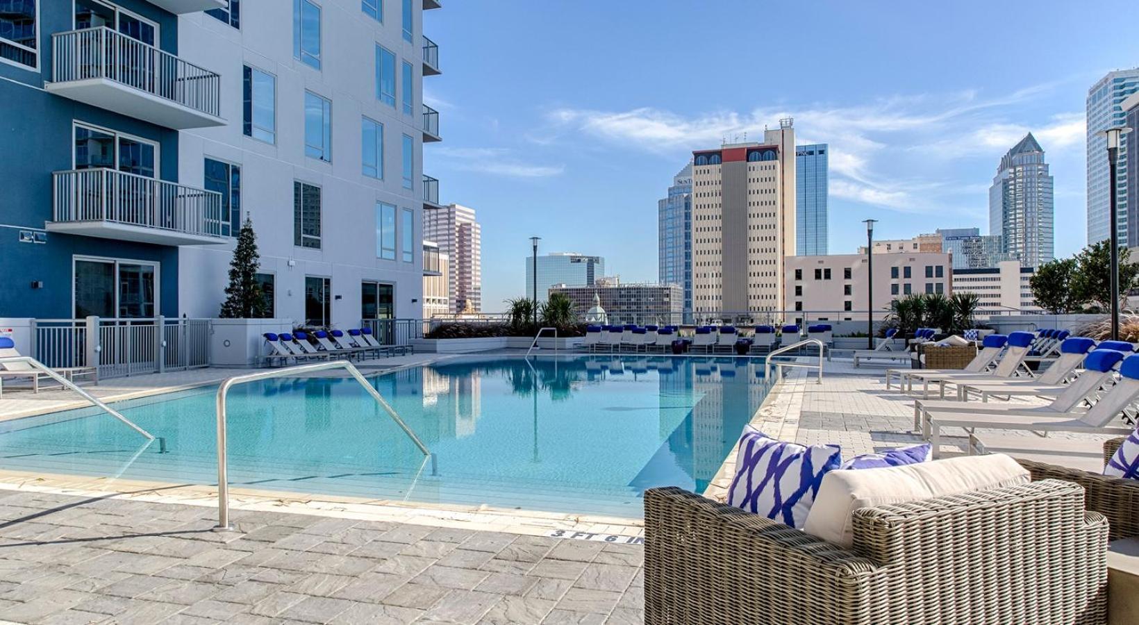 1Br Oasis In Downtown Tampa W Balcony & City Views Buitenkant foto